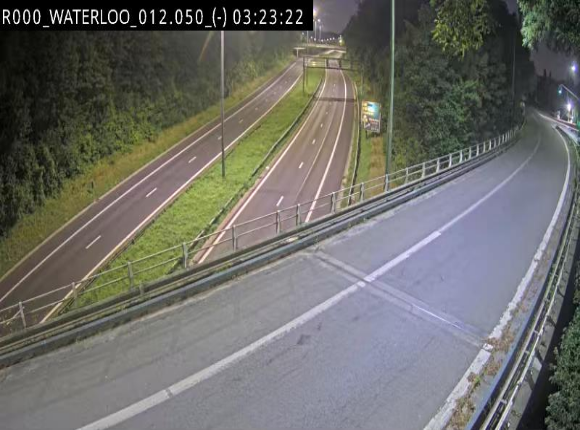 Webcam autoroute Belgique - Waterloo - R0 (ring de Bruxelles) - BK 12.3