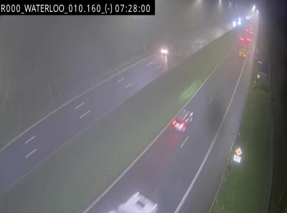 Webcam autoroute Belgique - Waterloo - R0 (ring de Bruxelles) - BK 12.3