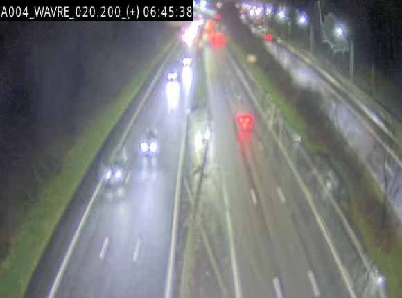 Webcam @ Wavre-sud KP 19.6, A4/E411