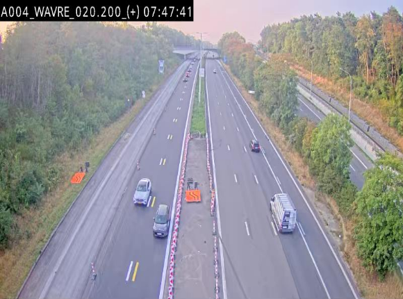 Webcam @ Wavre-sud KP 19.6, A4/E411