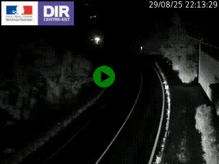 Caméra trafic sur la N90 à Bourg-Saint-Maurice, en provenance d'Aoste et en direction d'Albertville