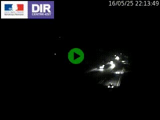 Caméra trafic à Meylan sur la Rocade-Sud de Grenoble en direction d'Aix-en-Provence