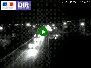 Caméra autoroute à Saint-Etienne (Les Littes) à hauteur du Ikea Saint-Etienne sur l'A72 en direction de Roanne