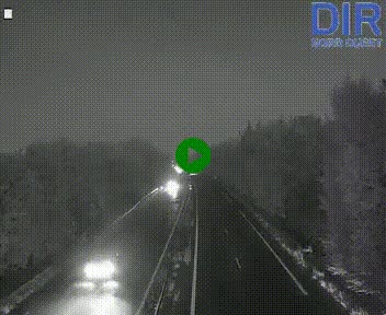Webcam sur le périphérique de Caen (N814) à l'est de la ville, à Mondeville hauteur de la sortie 2, Presqu'île-Rives de l'Orne, au bout de l'autoroute A13