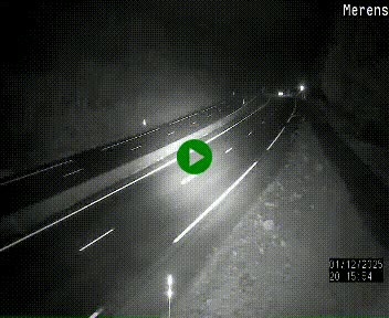 Webcam Ax-les-Thermes sur N20, en direction d'Andorre