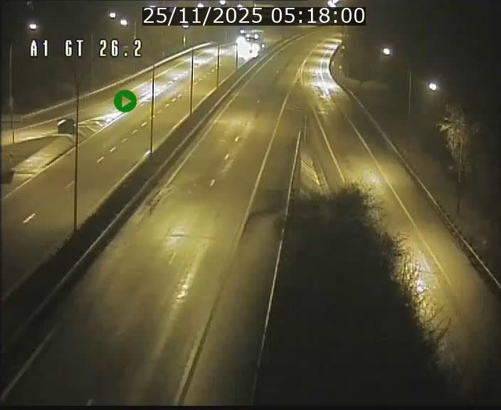 Traffic live webcam Luxembourg Grevenmacher - A1 direction Allemagne - BK 26.2