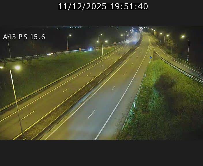 Traffic live webcam Luxembourg Kayl - A13 direction Dudelange - BK 15.6