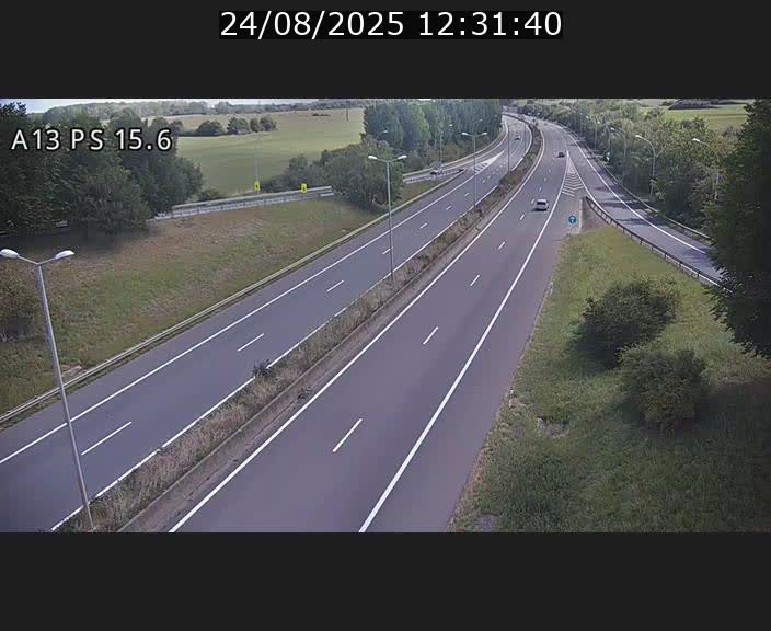 Traffic live webcam Luxembourg Kayl - A13 direction Dudelange - BK 15.6