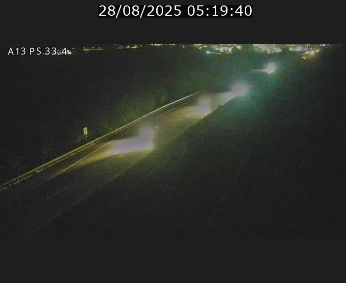 Webcam trafic sur A13 à hauteur de Mondorf-les-Bains en direction d'Altwies