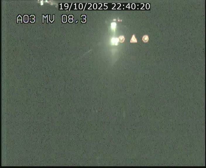Webcam Autoroute après la Croix de Bettembourg en direction de Luxembourg sur l'A3