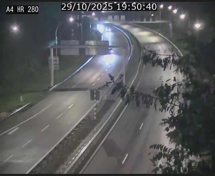 Webcam traffic A4 Luxembourg - BK 0.2 - P+R Bouillon (direction Luxembourg)