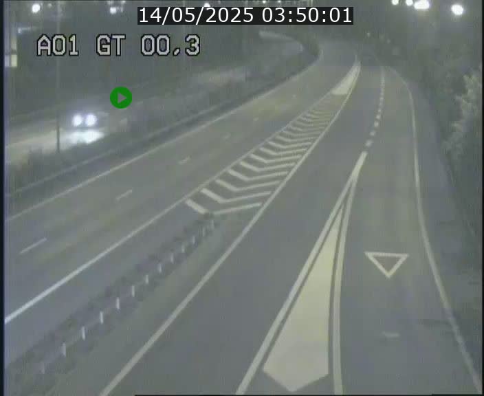 Traffic live webcam Luxembourg Croix de Gasperich - A1 direction Kirchberg - BK 0.3
