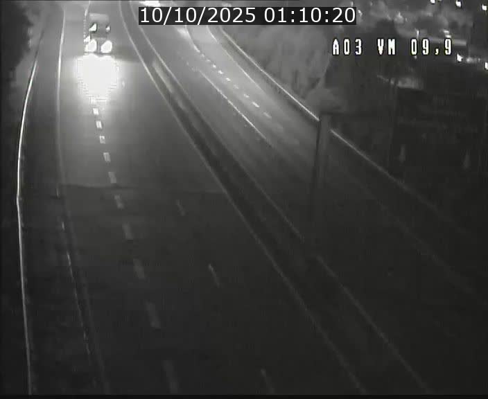Webcam Autoroute à la Croix de Bettembourg - A3 - BK 9.9 - direction France
