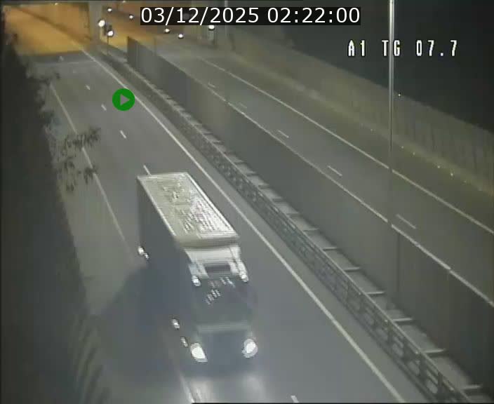 Traffic live webcam Luxembourg Kirchberg - A1 direction Luxembourg-ville - BK 7.7