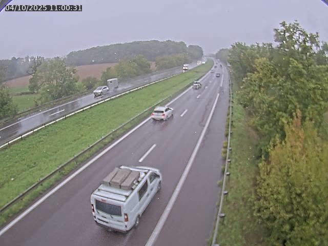 Caméra autoroute France - A31, Fey direction Metz