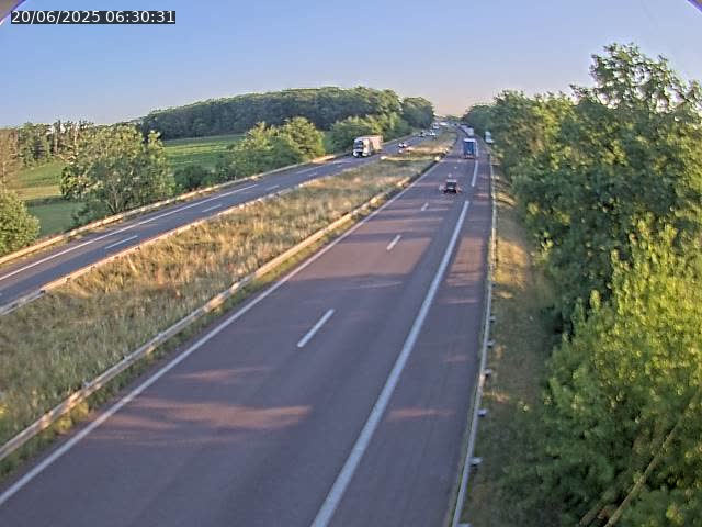 Caméra autoroute France - A31, Fey direction Metz