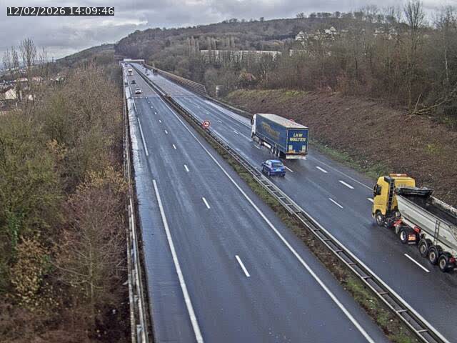 Caméra autoroute France - A30, Hayange direction Metz