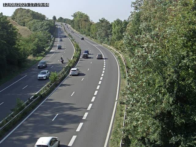 Caméra autoroute France - A33, Rosières direction Lunéville