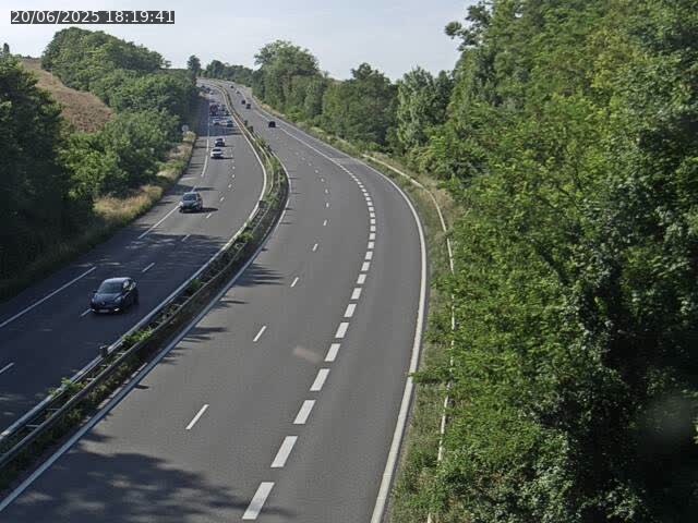 Caméra autoroute France - A33, Rosières direction Lunéville