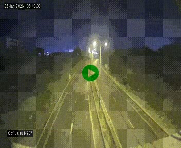 Webcam située à la Rochelle, à la fin de la N237 avant l'accès au péage du Pont de l'Île-de-Ré