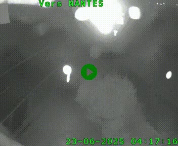 Webcam N147 au nord de Poitiers et à la jonction avec la A10