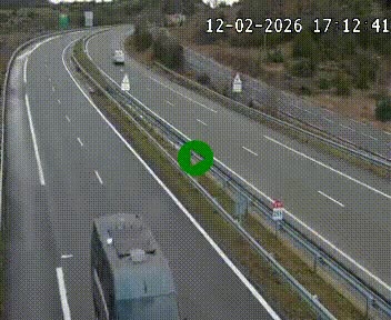 Caméra autoroute A75 à hauteur de la sortie 49 Le Caylar en direction de Montpellier