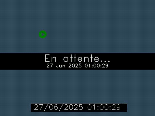 Webcam autoroute A2 à Valenciennes. Vue orientée vers Maubeuge et Mons (Belgique)