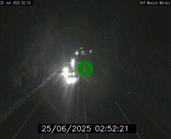 Webcam sur le périphérique de Nantes (N844) entre la Porte de Saint-Luce et la Porte d'Anjou, à l'est de la ville