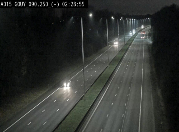Webcam autoroute Belgique - Gouy-lez-piéton - E42 - BK 90.3