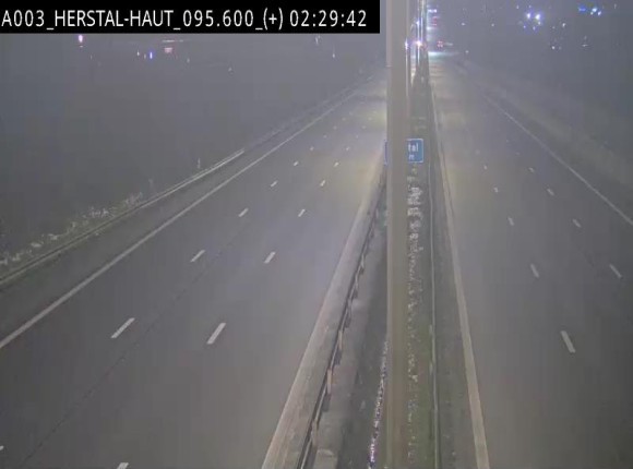 Webcam autoroute Belgique - Herstal - E40 direction Aix-la-Chapelle - BK 97