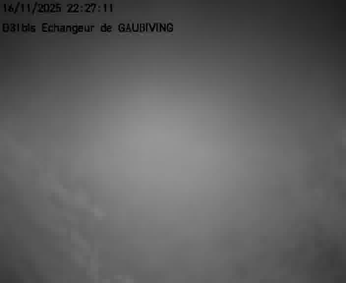 Dispositif d’observation sur D31bis (France) à Gaubiving, en direction de Sarreguemines, offrant une visualisation fiable des conditions de circulation.