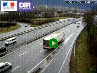 Webcam sur la Nationale 201 à hauteur de la sortie Chambéry-Nord, avant à la jonction entre l'A41 et l'A43, en direction de Lyon