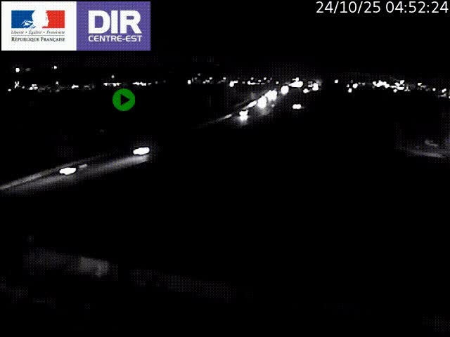 Clone of Caméra de circulation sur A7 à Lyon Perrache vers Marseille, le long du Rhône
