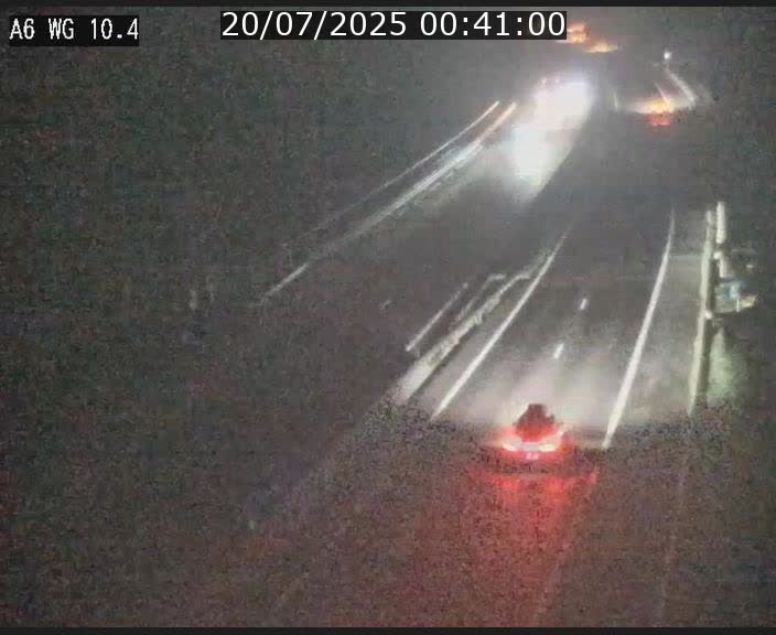 Traffic live webcam Luxembourg Mamer - A6 - BK 10.4 - direction Luxembourg/France/Allemagne