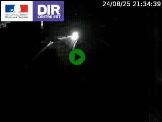 Caméra sur la Nationale 90 (N90) à La Léchère, en direction et à proximité d'Albertville