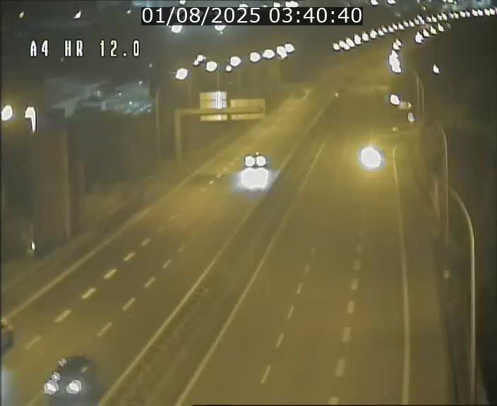 Traffic live webcam Luxembourg Jonction Foetz - A4 - BK 12.0 - direction Esch sur Alzette