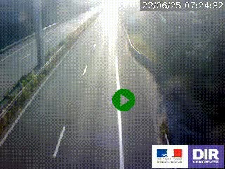 Webcam sur la nationale N90 à Gilly-sur-Isère, en direction et à proximité d'Albertville