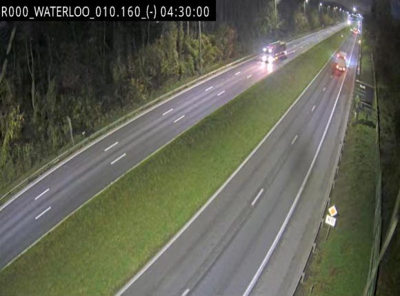 Webcam autoroute Belgique - Waterloo - R0 (ring de Bruxelles) - BK 12.3