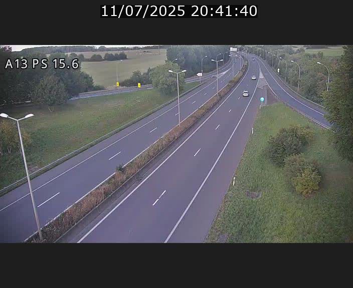 Traffic live webcam Luxembourg Kayl - A13 direction Dudelange - BK 15.6