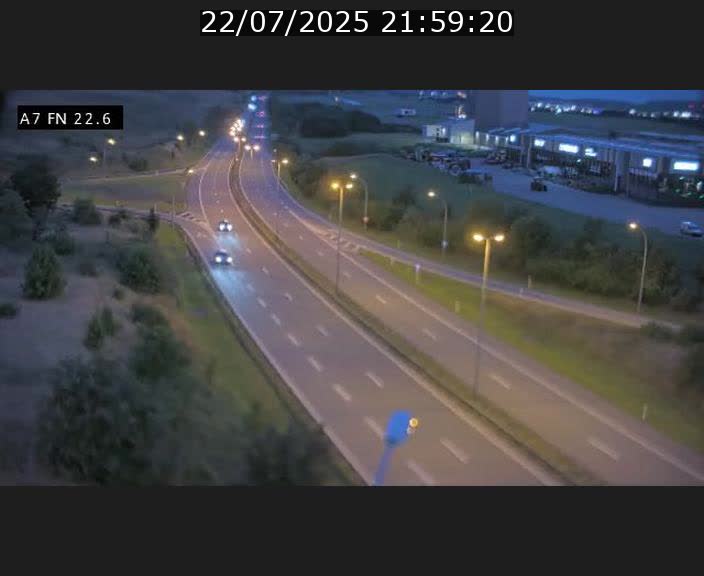 Caméra trafic Luxembourg - A7, Colmar-berg direction Mersch
