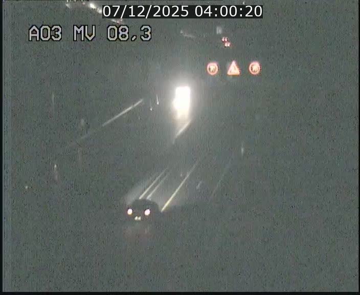 Webcam Autoroute après la Croix de Bettembourg en direction de Luxembourg sur l'A3