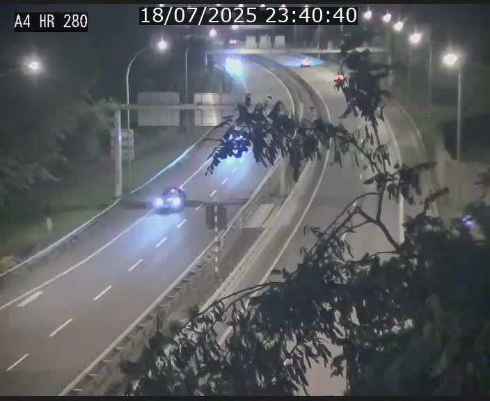 Webcam traffic A4 Luxembourg - BK 0.2 - P+R Bouillon (direction Luxembourg)
