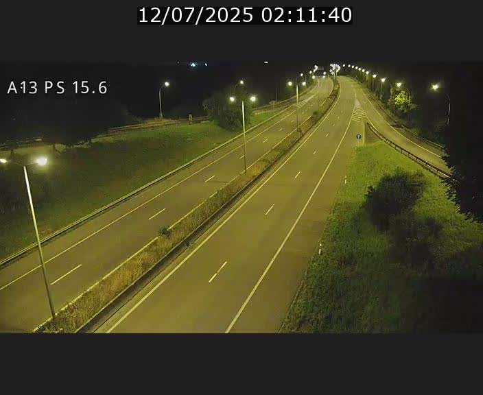 Traffic live webcam Luxembourg Kayl - A13 direction Dudelange - BK 15.6