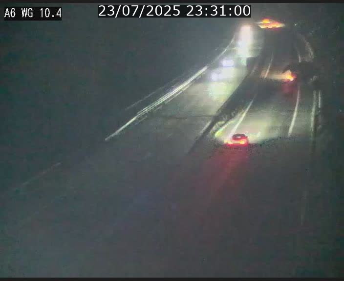 Traffic live webcam Luxembourg Mamer - A6 - BK 10.4 - direction Luxembourg/France/Allemagne