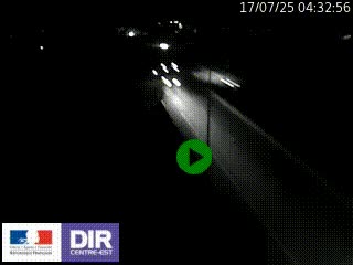Webcam à Mably, à proximité de Roanne en direction de Moulins sur la N7