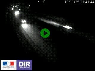 Webcam routière à Saint-Etienne-Terrenoire sur la RN88 avant la jonction entre l'A72 et le Boulevard Périphérique de Saint-Etienne