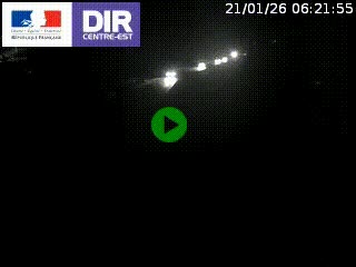 Caméra sur la Nationale 90 (N90) à La Léchère, en direction et à proximité d'Albertville