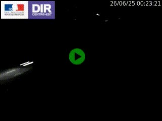 Caméra routière à hauteur de la sortie 15 Chambéry-centre au PK 4,103 en direction d'Albertville