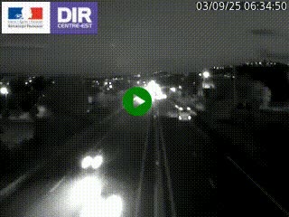 Caméra autoroute à Saint-Etienne (Les Littes) à hauteur du Ikea Saint-Etienne sur l'A72 en direction de Roanne