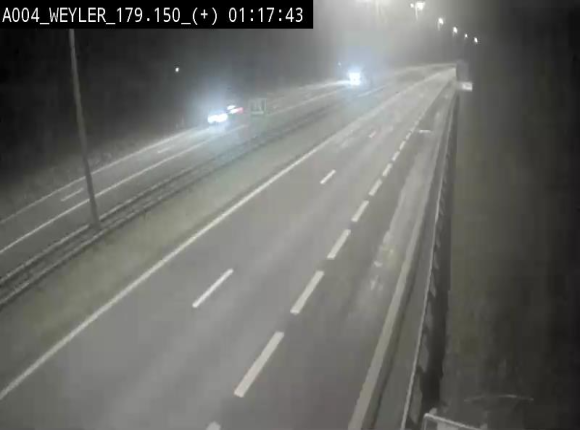 Webcam juste après la sortie 31 Arlon qui permet de rejoindre l'E411 depuis la N82